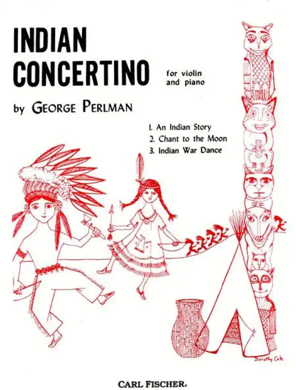 George Perlman Indian Concertino (noty na housle, klavír) Hit Sezóny