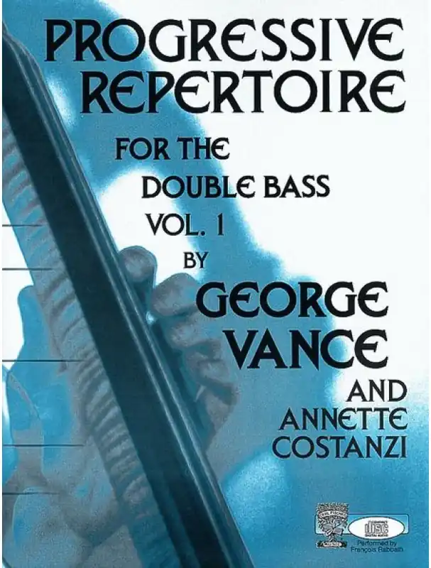 George Vance Progressive Repertoire 1 (noty na kontrabas) (+audio) Cenově Výhodný