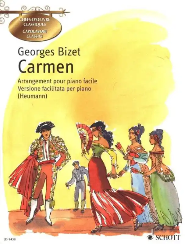 Georges Bizet Carmen (noty na snadný klavír) Ihned K Objednání