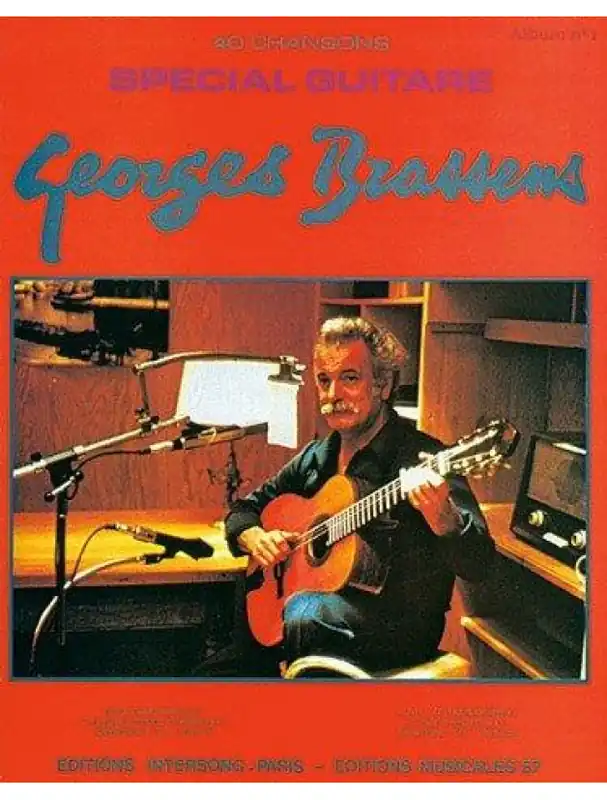 Georges Brassens 40 Chansons - Special Guitare (Vol.1) (noty na kytaru) Poslední Šance