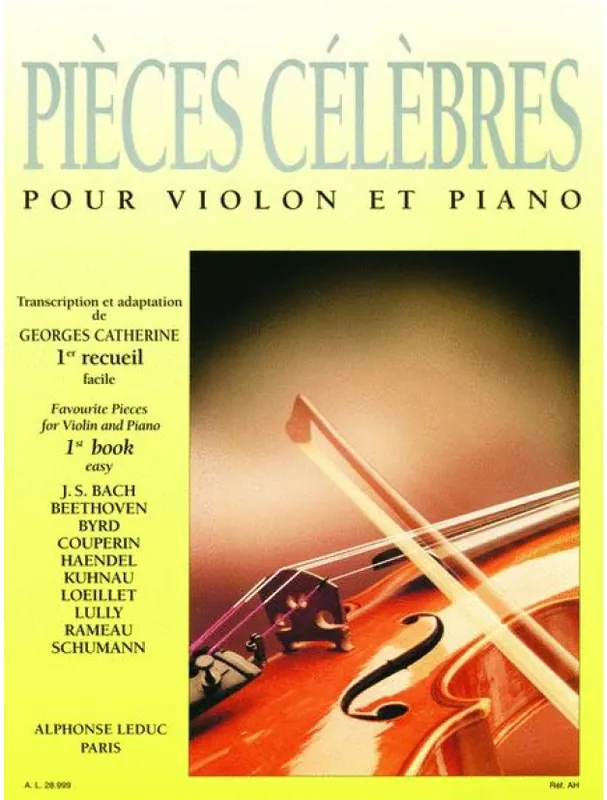 Georges Catherine Famous Pieces (noty na housle, klavír) Akční Nabídka