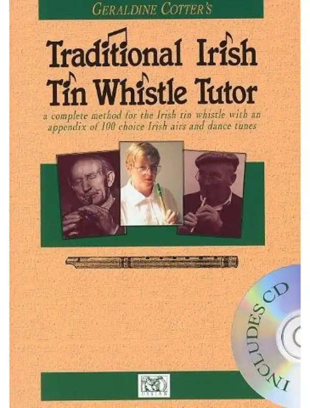 Geraldine Cotter‘s Traditional Irish Tin Whistle Tutor (noty na irskou flétnu) (+audio) Top Prodej
