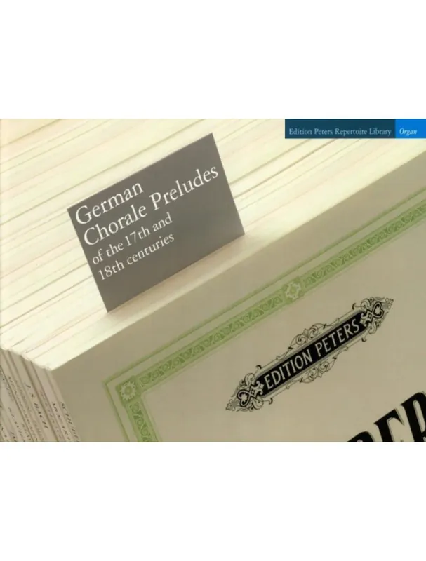 German Chorale Preludes of the 17th and 18th Cent. (noty na varhany) Cenový Hit
