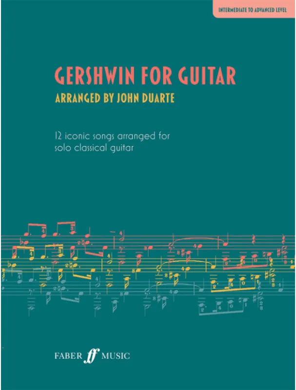 Ověřený Gershwin for Guitar (noty na kytaru)