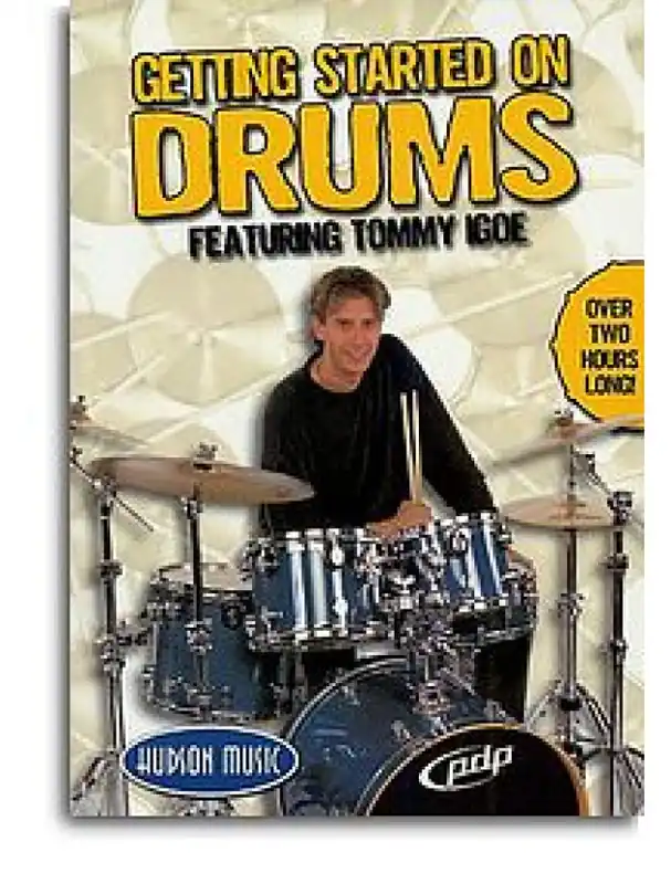 Getting Started On Drums (Tommy Igoe) (video škola hry na bicí) Omezená Nabídka