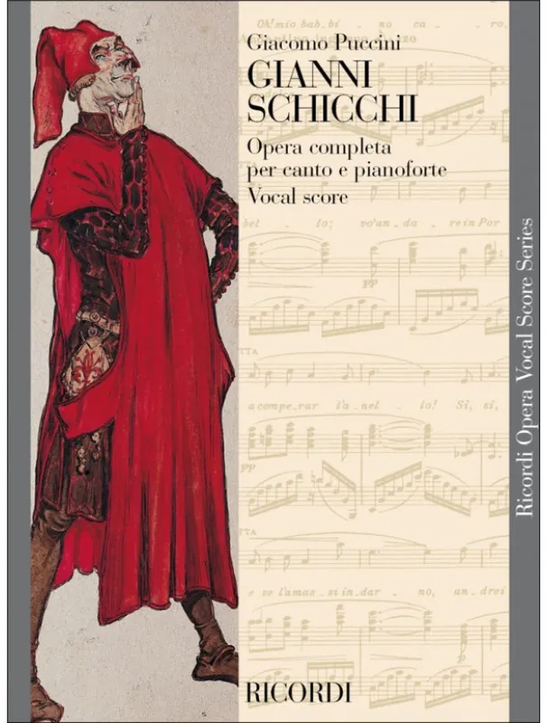 Ověřený Giacomo Puccini Gianni Schicchi (noty na zpěv, klavír)