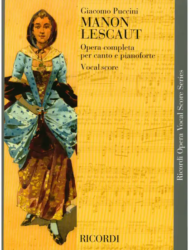 Giacomo Puccini Manon Lescaut (noty na zpěv, klavír) Horká Nabídka