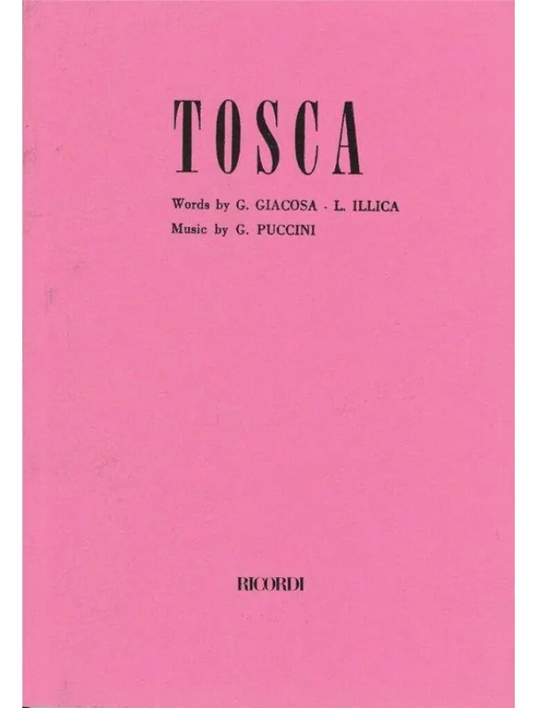 Cenově Výhodný Giacomo Puccini Tosca (operní libreto)
