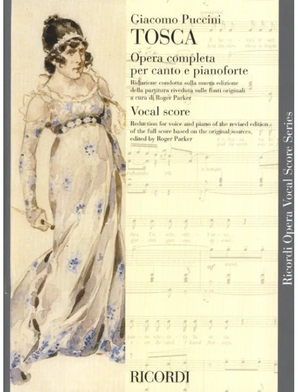 Giacomo Puccini Tosca - IT/ENG (noty na klavír, zpěv) Nejlepší Cena