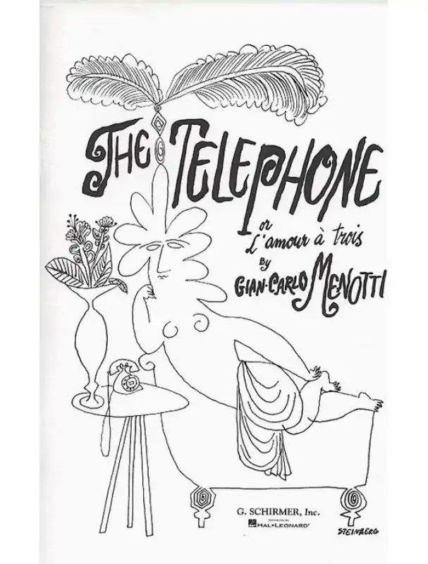 Gian Carlo Menotti The Telephone (noty na zpěv, klavír) Koupit Online