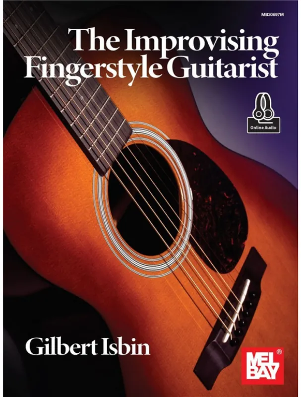 Horká Nabídka Gilbert Isbin Improvising Fingerstyle Guitarist (noty, tabulatury na kytaru) (+audio)