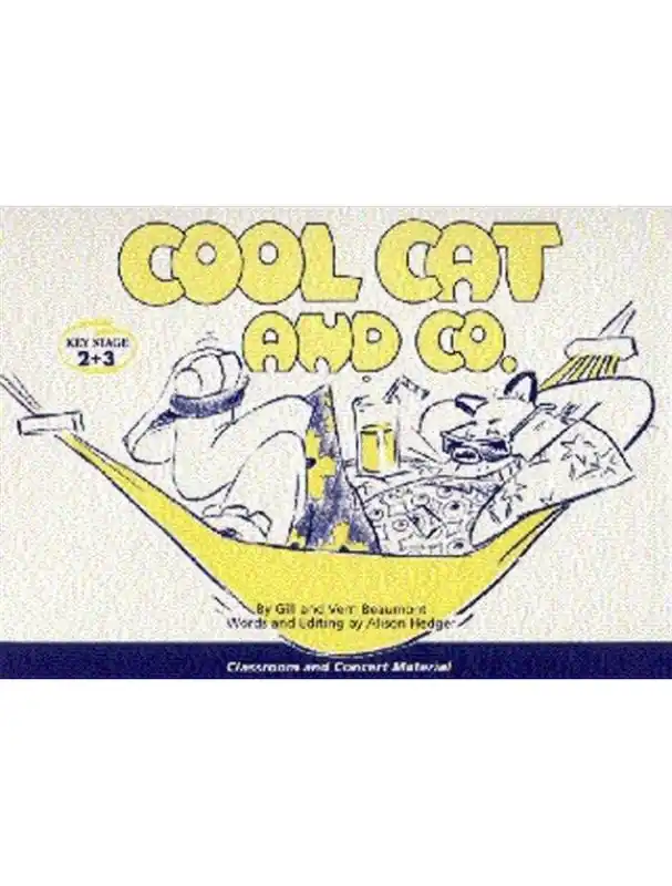 Gill Beaumont/Vern Beaumont Cool Cat And Co. (Book) (noty na zobcovou flétnu) Zlevněný