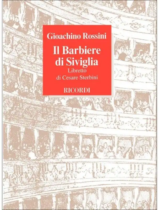 Vysoce Kvalitní Gioachino Rossini Il Barbiere Di Siviglia (operní libreto)