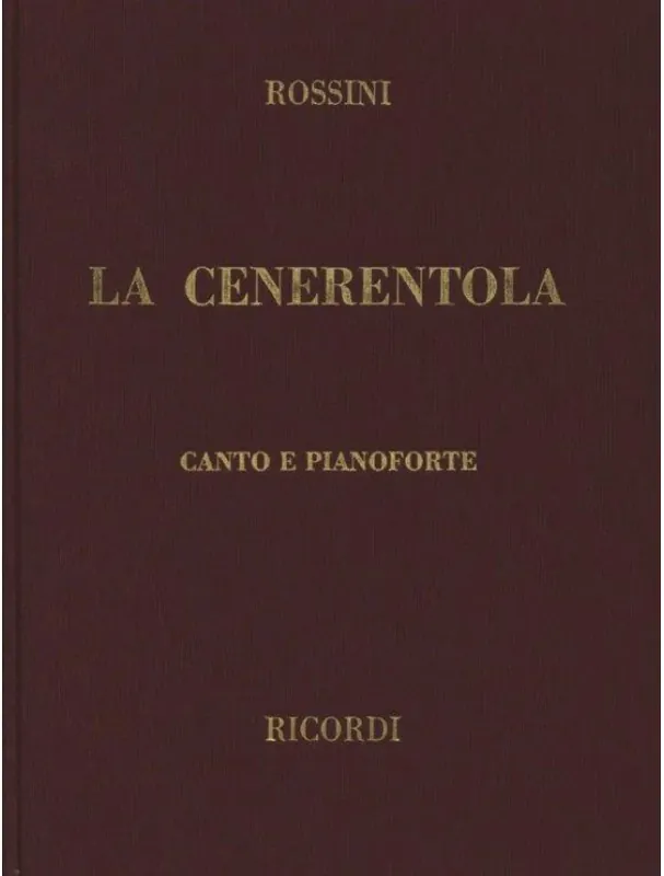 Gioachino Rossini La Cenerentola - IT, Hardcover (noty na klavír, zpěv) Cenový Hit