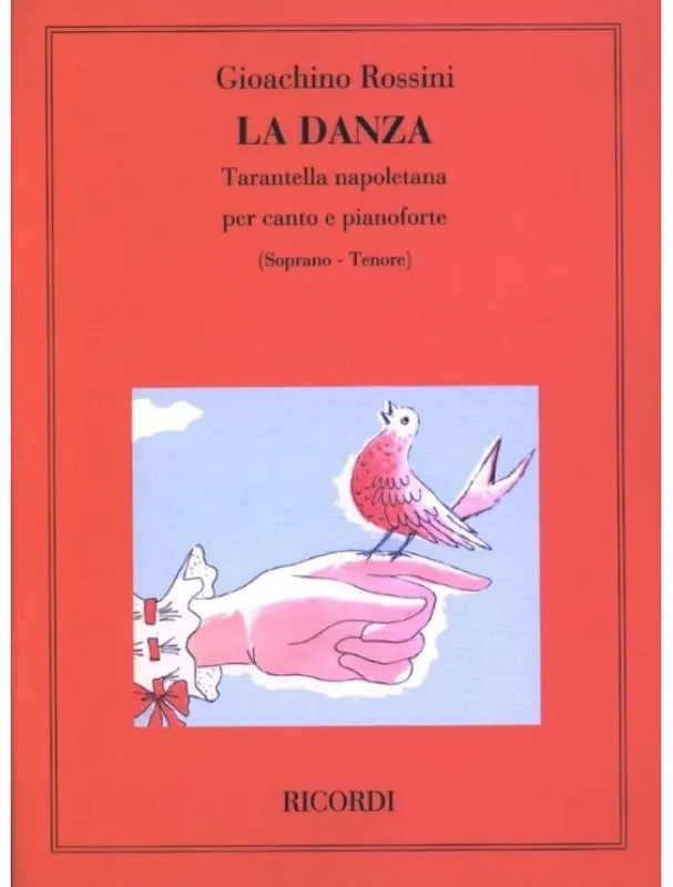 Cenově Výhodný Gioachino Rossini La Danza (noty na klavír, zpěv)