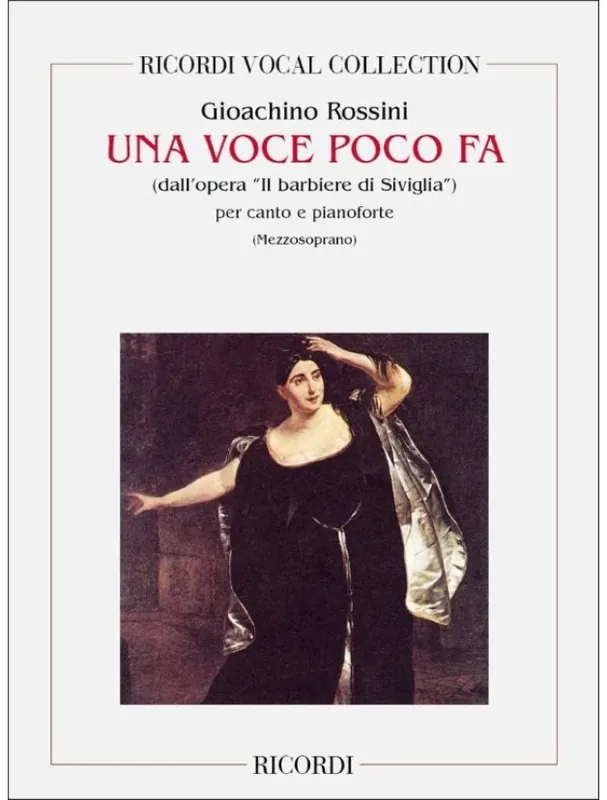 Nejlepší Cena Gioachino Rossini Una Voce Poco Fa (noty na klavír, zpěv)