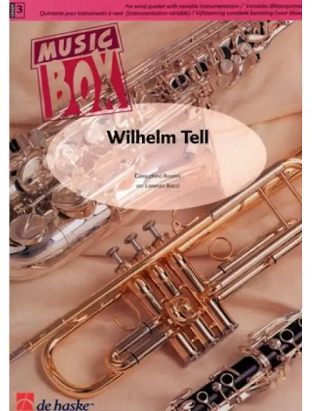 Nejprodávanější Gioachino Rossini Wilhelm Tell (noty pro 5-členný flexibilní orchestr, party, partitura)
