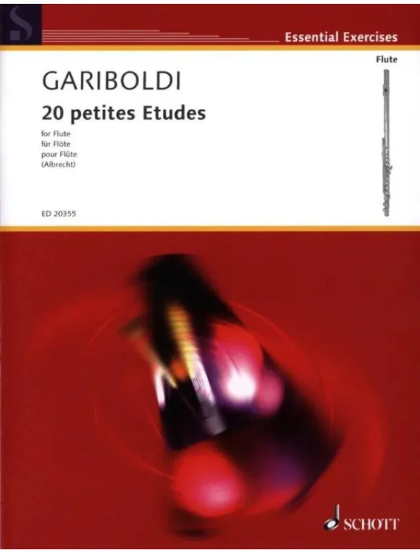 Giuseppe Gariboldi 20 Petites Etudes op. 132 (noty na příčnou flétnu) Poslední Šance