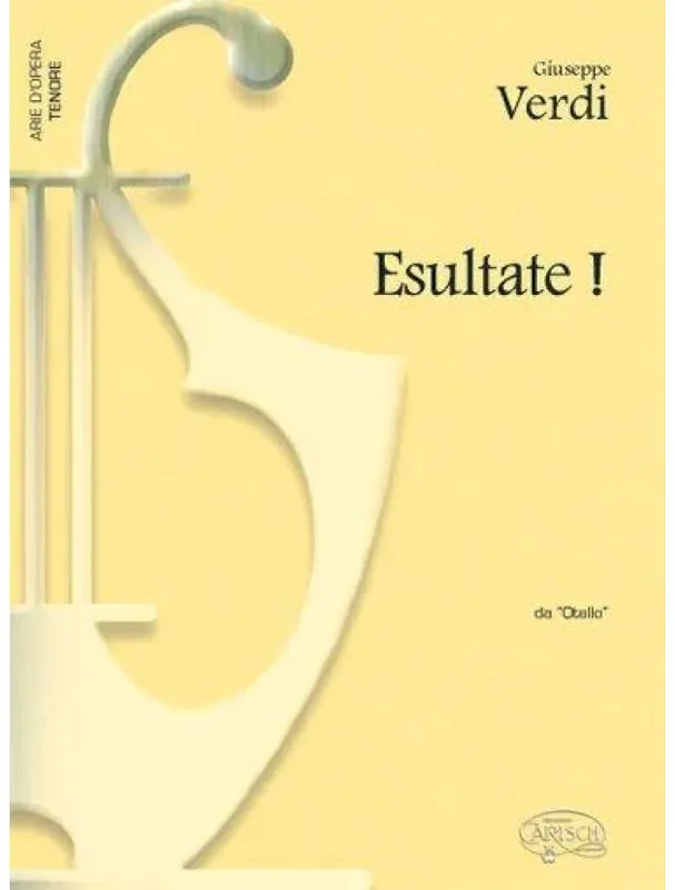 Nakupujte Hned Giuseppe Verdi Esultate!, da Otello (noty na klavír, zpěv, tenor)