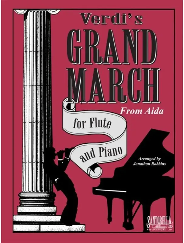Giuseppe Verdi Grand March From Aida (noty na příčnou flétnu, klavír) Akční Cena