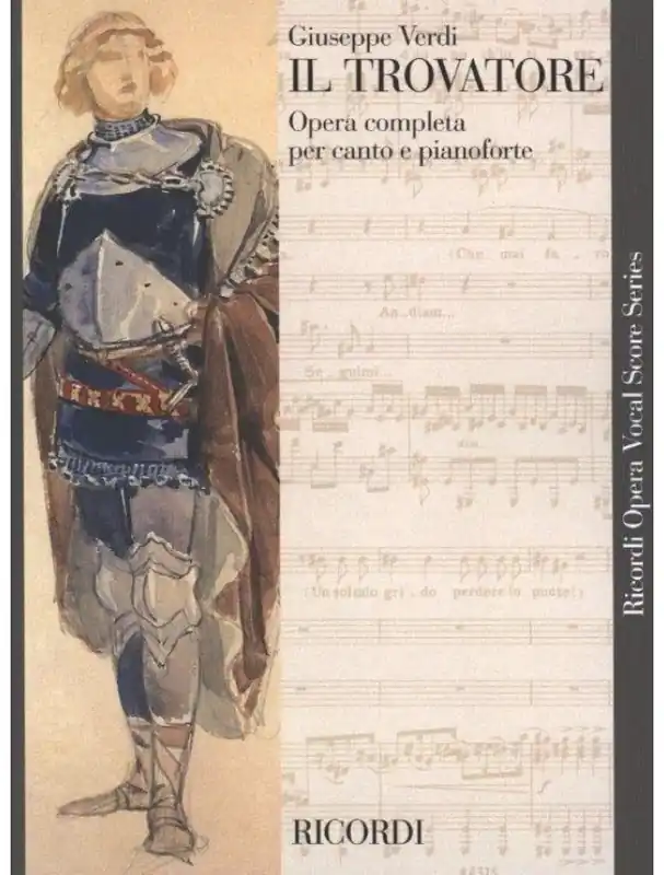 Giuseppe Verdi Il Trovatore - IT (noty na klavír, zpěv) Cenová Bomba