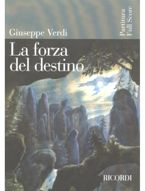 Aktuální Giuseppe Verdi La forza del destino (noty, partitura)