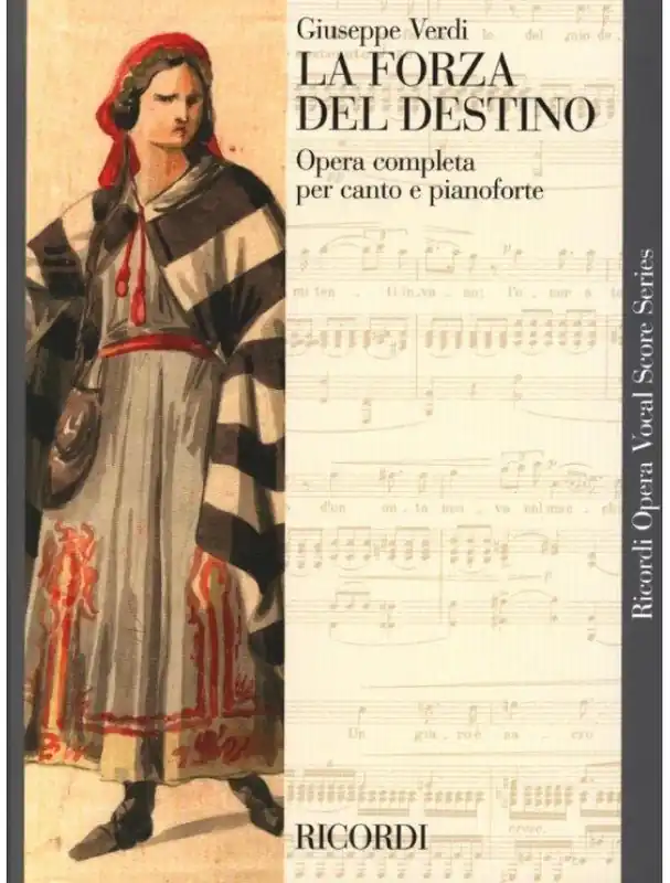 Omezená Nabídka Giuseppe Verdi La forza del destino - IT (noty na klavír, zpěv)
