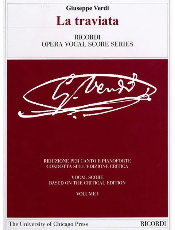 Giuseppe Verdi La traviata - IT/ENG (noty na klavír, zpěv) Must-Have