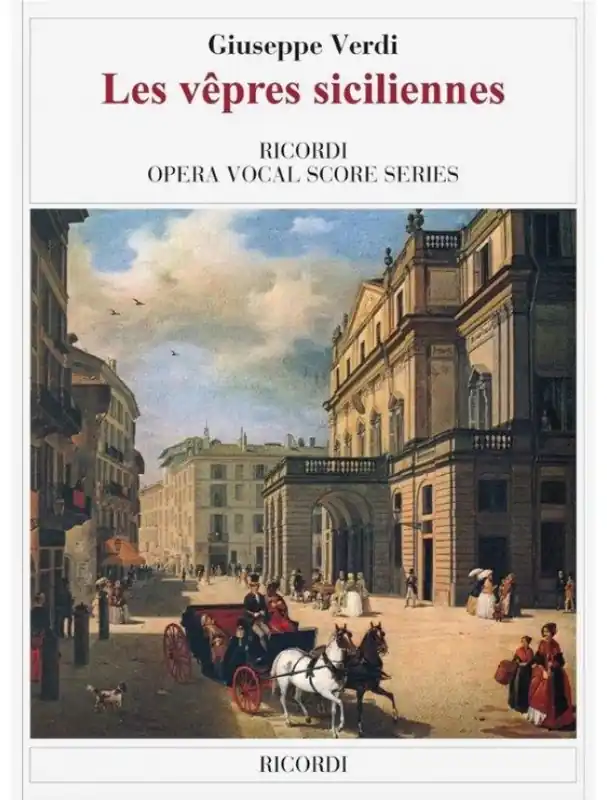 Giuseppe Verdi Les vepres siciliennes (noty na klavír, zpěv) Odeslání Ihned
