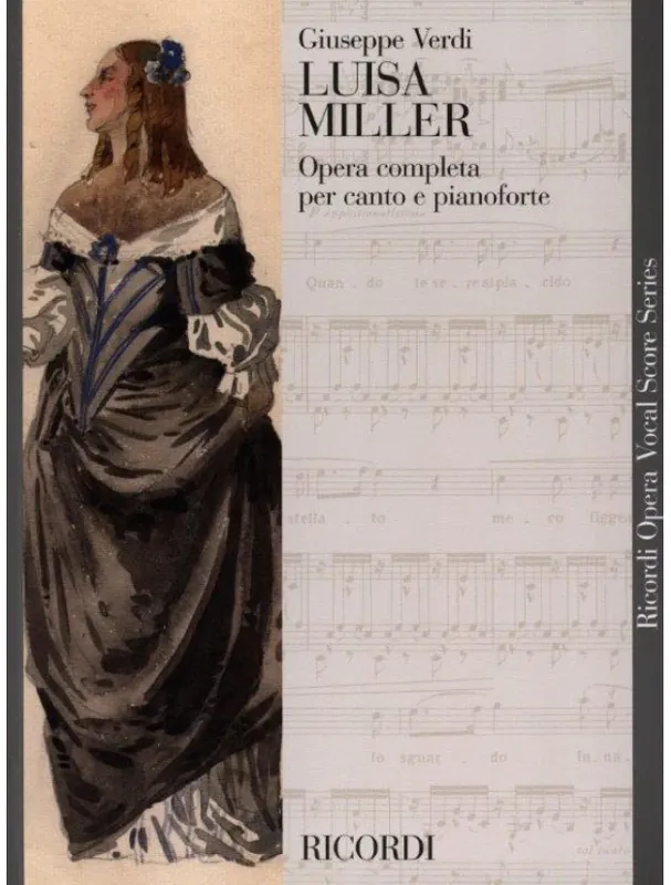 Giuseppe Verdi Luisa Miller - IT (noty na klavír, zpěv) Super Cena