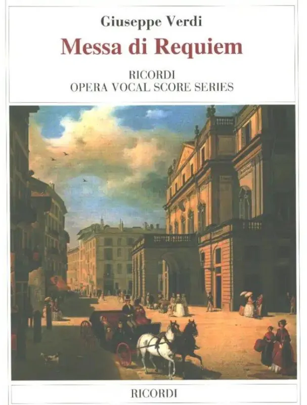 Giuseppe Verdi Messa da Requiem - IT/ENG (noty na klavír, zpěv) Cenově Výhodný