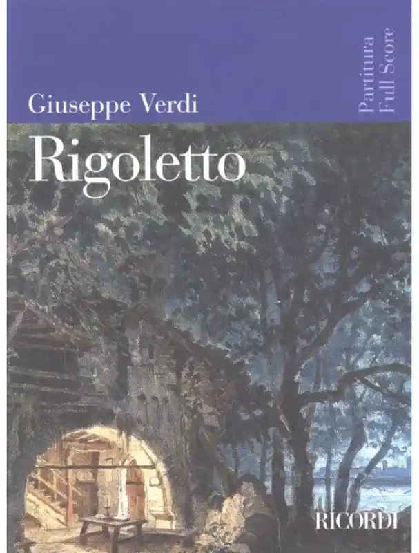 Horká Nabídka Giuseppe Verdi Rigoletto (partitura, noty)