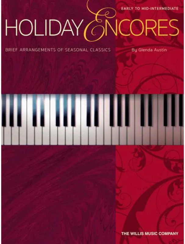 Glenda Austin Holiday Encores (noty na klavír) Top Prodej