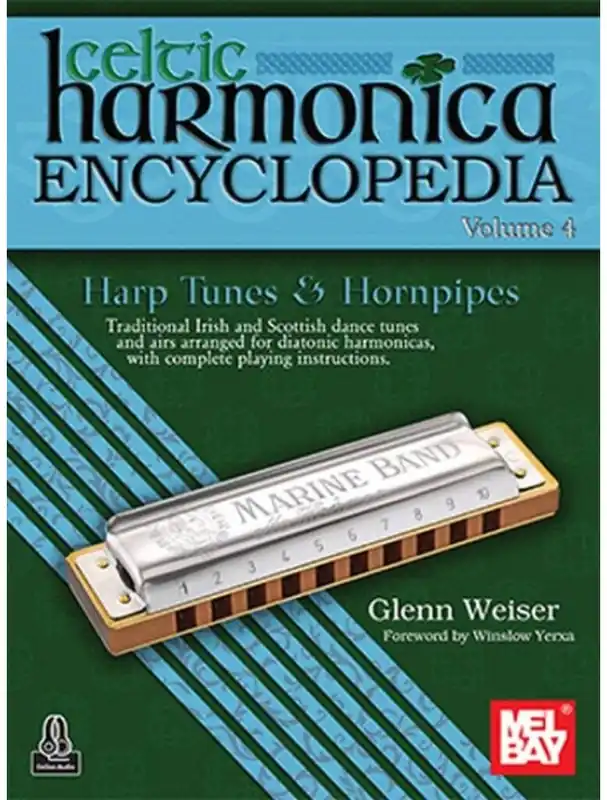 Glenn Weiser Celtic Harmonica Encyclopedia 4 (noty na harmoniku)(+audio) Vrácení Zdarma