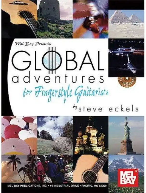 Global Adventures for Fingerstyle Guitarists (noty, tabulatury na kytaru) (+audio) Ověřený