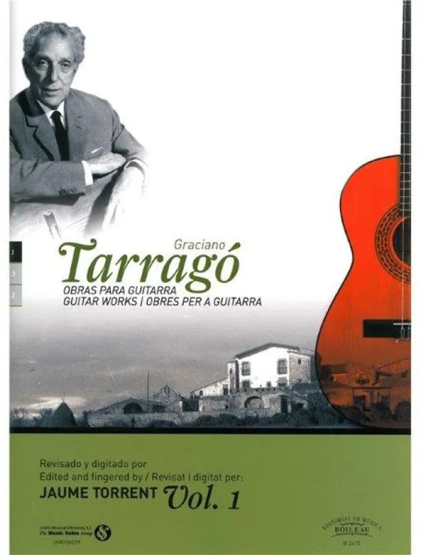 Dokud Zásoby Vydrží Graciano Tarragó Guitar Works - Volume 1 (noty na kytaru)