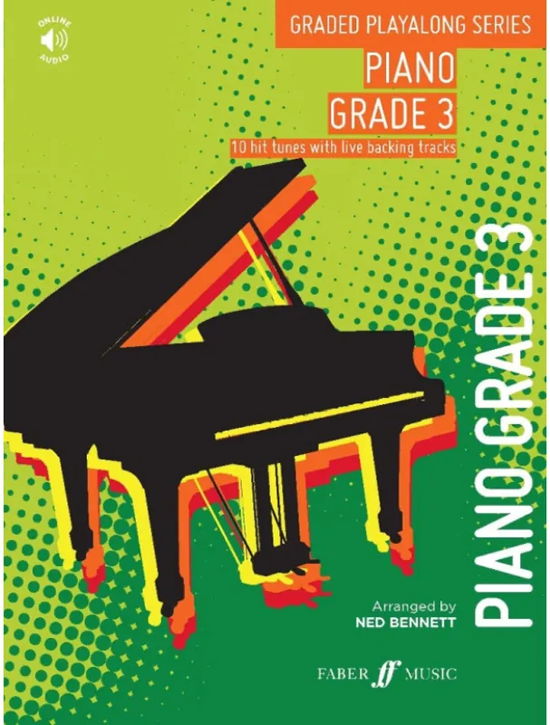 Levný Graded Playalong Series Piano Grade 3 (noty na klavír)