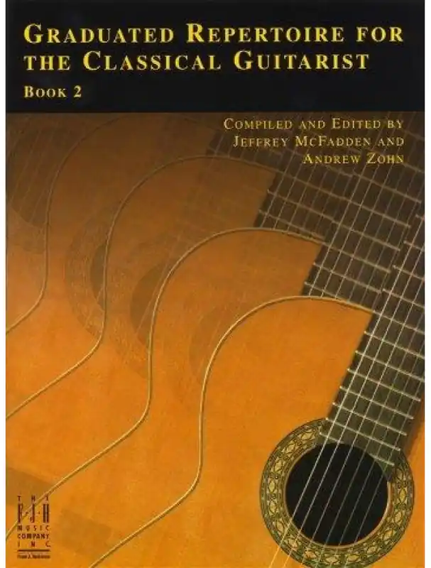Tovární Cena Graduated Repertoire For The Classical Guitarist - Book 2 (noty na kytaru)