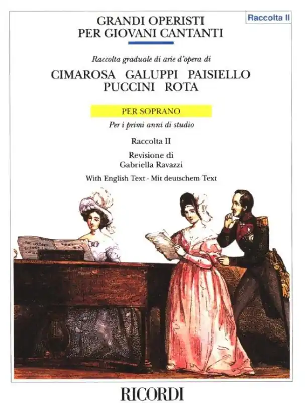 Grandi Operisti Per Giovani Cantanti Per Soprano Vol. 2 (noty na klavír, zpěv) Must-Have