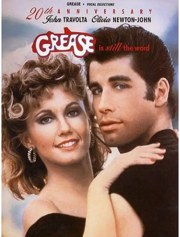 Grease Is Still The Word / Pomáda (noty na klavír, zpěv, akordy na kytaru) Oblíbený