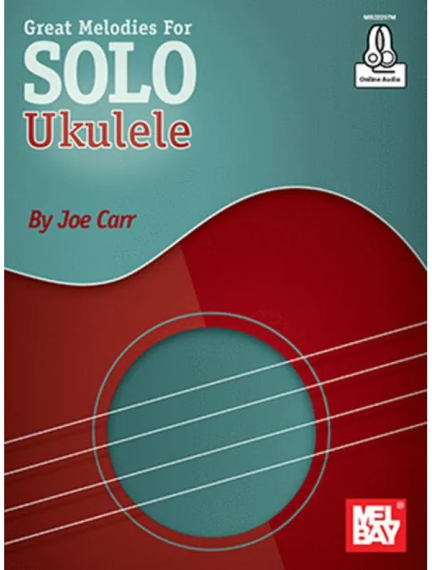 Aktuální Great Melodies For Solo Ukulele (noty, tabulatury na ukulele) (+audio)