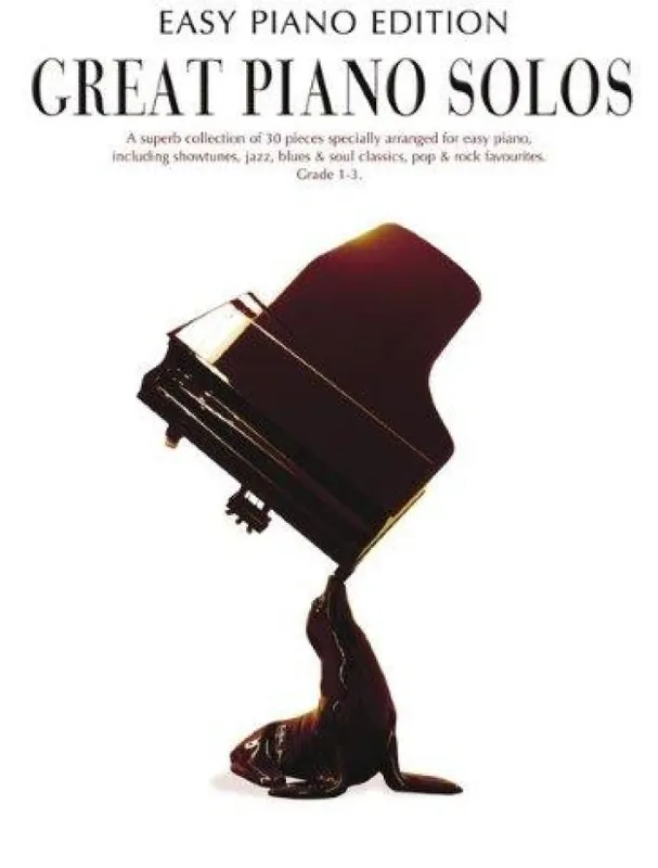 Great Piano Solos - The Black Book (Easy Piano Edition) (noty na sólo klavír) Přímo Od Výrobce