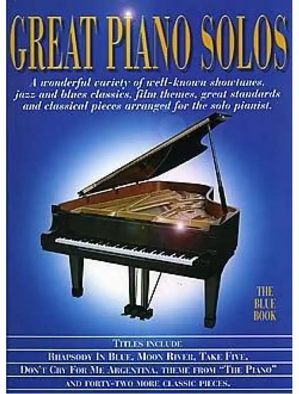 Great Piano Solos - The Blue Book (noty, klavír) Tovární Cena