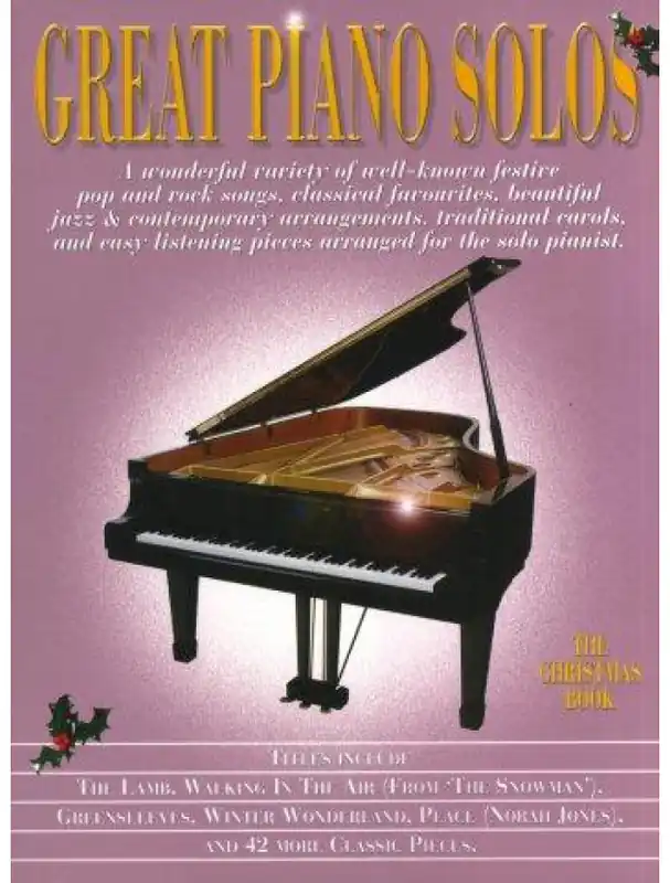 Výprodej Great Piano Solos - The Christmas Book (noty, sólo klavír)