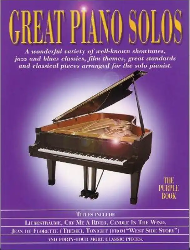 Great Piano Solos - The Purple Book (Revised Edition) (noty, sólo klavír) Horká Nabídka