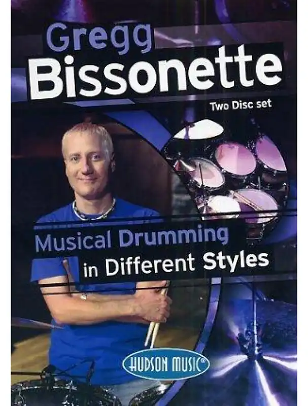 Sleva Gregg Bissonette Musical Drumming In Different Styles (video škola hry na bicí)