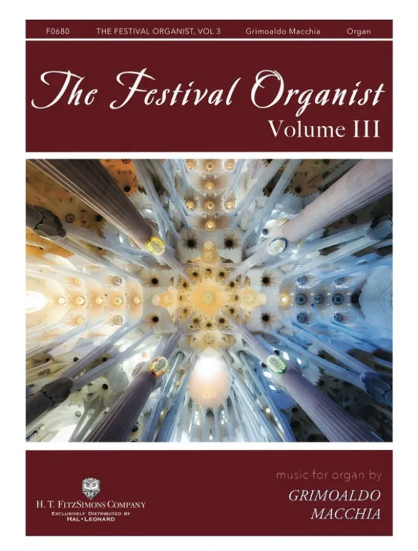 Víkendová Akce Grimoaldo Macchia The Festival Organist 3 (noty na varhany)