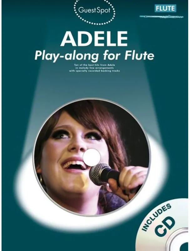 Guest Spot Adele - Flute (noty na příčnou flétnu) (+audio) Výhodná Nabídka