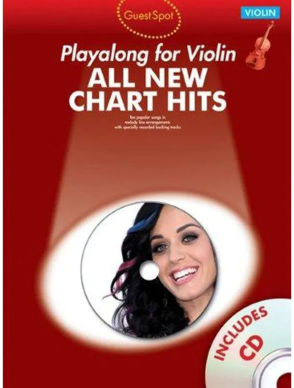 Guest Spot All New Chart Hits (noty na housle) (+audio) Oblíbený