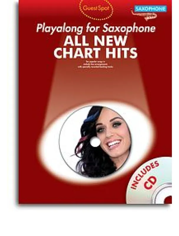 Časově Omezené Guest Spot All New Chart Hits (noty, altsaxofon) (+audio)